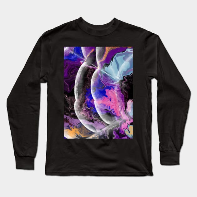 Cluster heavenly body system Long Sleeve T-Shirt by v_art9